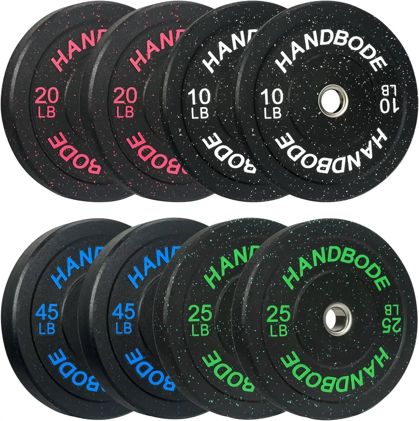 Colored Weights Rubber Strength Training Plate for Weightlifting