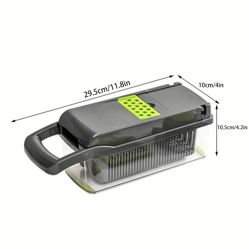 Multi-functional vegetable slicer, household kitchen utensil,
