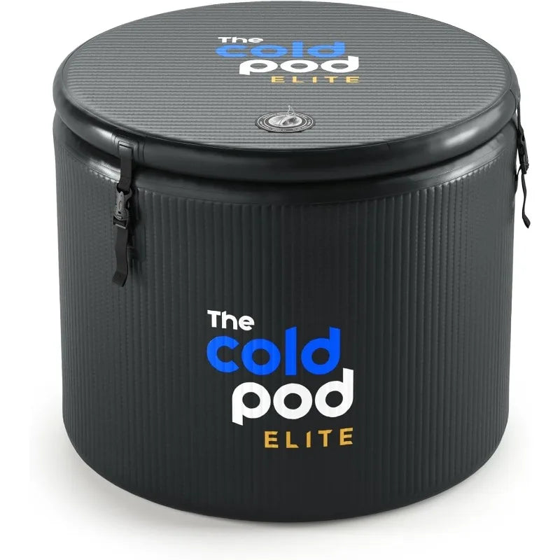 The Ice-Cold Plunge Tub 120 Gallon with Rigid Inflatable Walls and Lid
