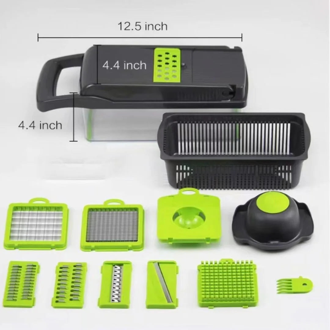 Multi-functional vegetable slicer, household kitchen utensil,