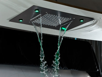LED Ceilings Waterfall Bath Shower