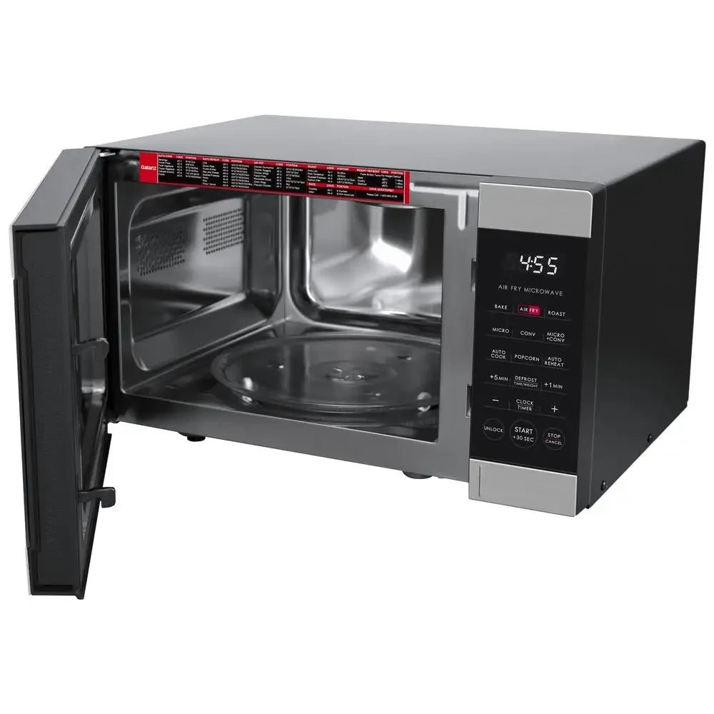 Air Fry Convection Microwave 900W Stainless Steel 0.9 Cu ft
