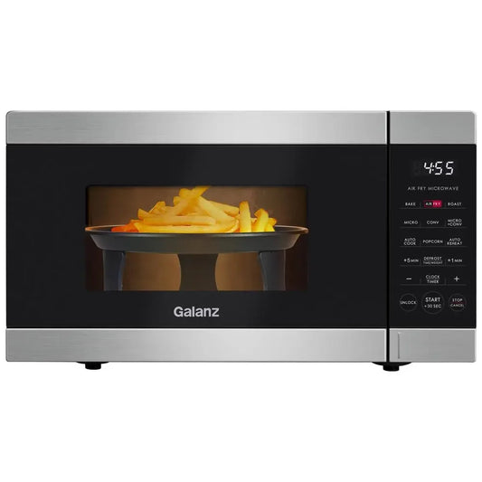 Air Fry Convection Microwave 900W Stainless Steel 0.9 Cu ft
