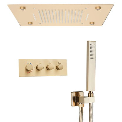 LED Ceilings Waterfall Bath Shower