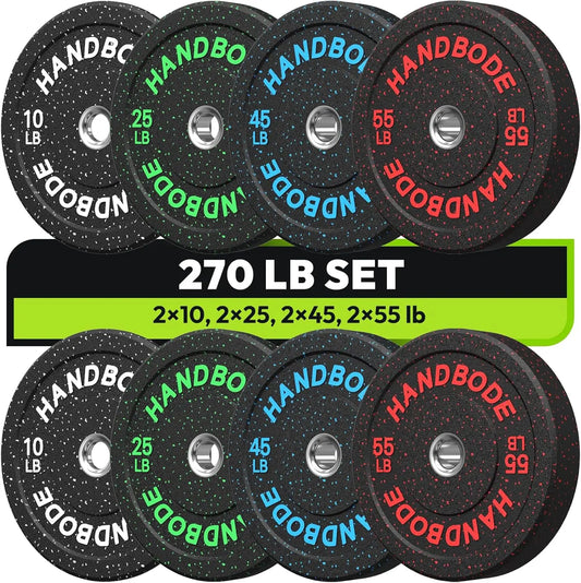 Colored Weights Rubber Strength Training Plate for Weightlifting