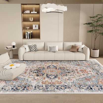 washable traditional woven nonslip area rugs stain resistant