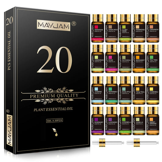 20 Bottles Essential Oils set