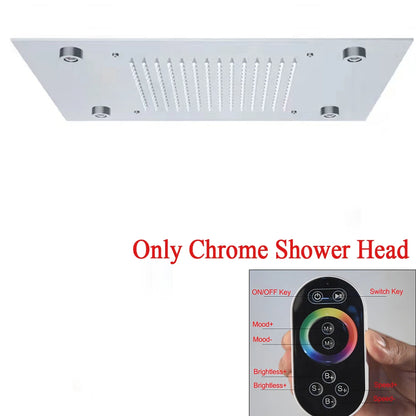 LED Ceilings Waterfall Bath Shower