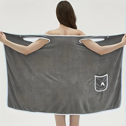 Quick Drying, Water Absorbing Wearable Bath Towel