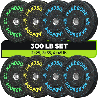 Colored Weights Rubber Strength Training Plate for Weightlifting