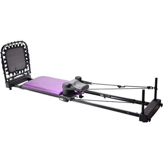 Reformer Workout Machine for Home Gym Cardio Fitness Rebounder Up to 300 lbs. Weight Capacity