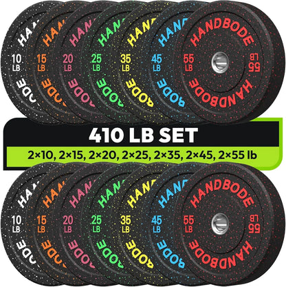Colored Weights Rubber Strength Training Plate for Weightlifting